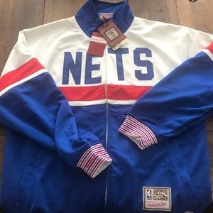 Mitchell & Ness Hardwood Classics NJ Nets Jacket